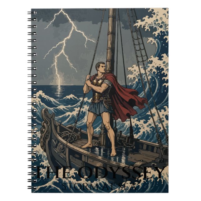 Caderno Espiral Mast in the Lightning (Frente)