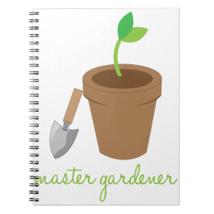 Caderno Espiral Master Gardener