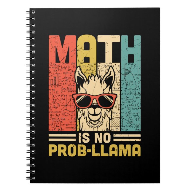 Caderno Espiral Matemática Do Professor De Matemática Não É Proble (Frente)