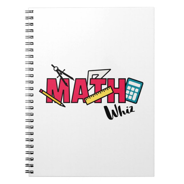Caderno Espiral Math Whiz (Frente)
