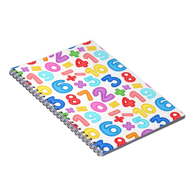 CADERNO ESPIRAL MATHEMATICS AND NUMERICAL OPERATIONS (Lado Direito)