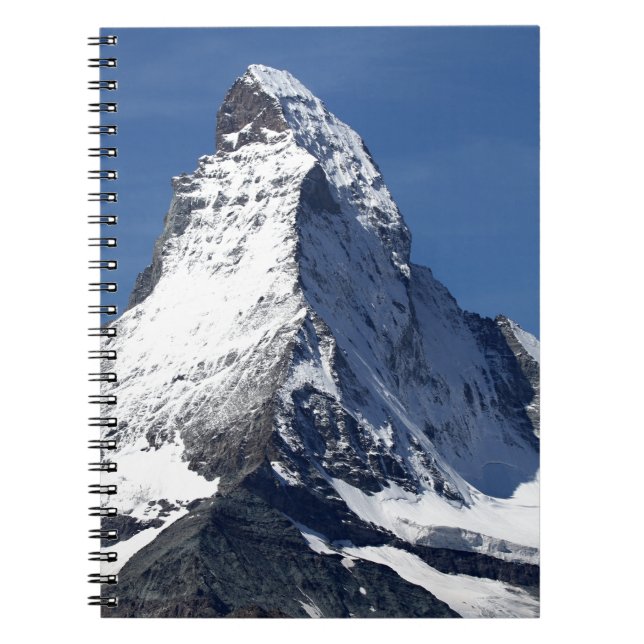 Caderno Espiral Matterhorn, cumes (Frente)
