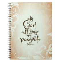 Matthew 19:26 com Deus Todas as Coisas são Possíve