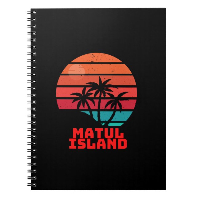 Caderno Espiral Matul Island Zombi Horror Movie (Frente)