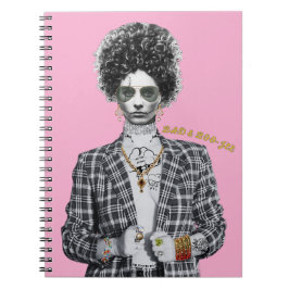 Caderno Espiral Mau e Boo jee