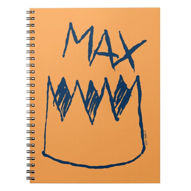 Caderno Espiral Max & Crown Sketch (Frente)