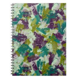 Caderno Espiral Maximalist Paint Splatters