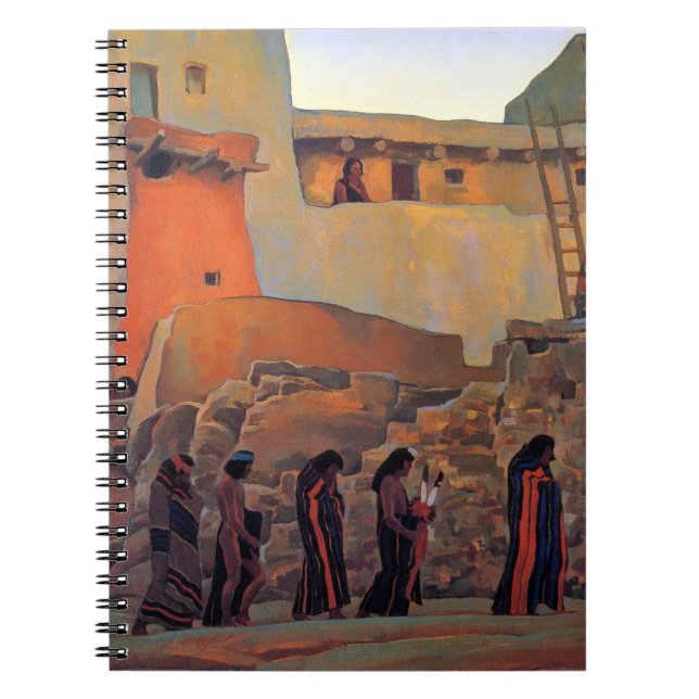 Caderno Espiral Maynard Dixon The Wise Men (Frente)