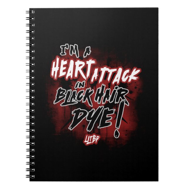 Caderno Espiral MCR HeartAttack (Frente)