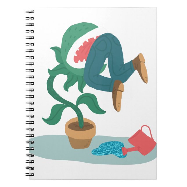 Caderno Espiral me dê uma armadilha venosa (Frente)