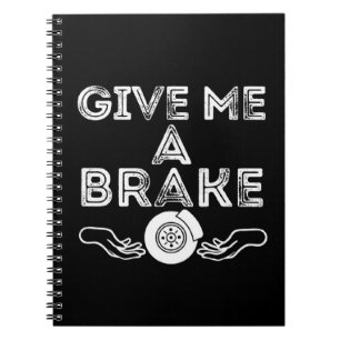 Caderno Espiral Me Dê Uma Pausa (Pausa) Piada Sem Graça