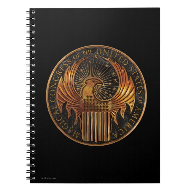 Caderno Espiral Medalhão MACUSA™ (Frente)