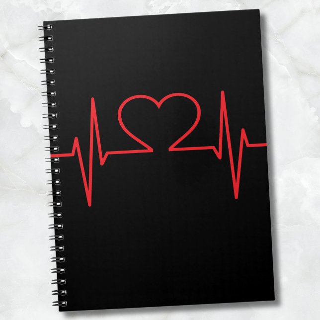 Caderno Espiral Medicina Simples (Simple Medical notebook)