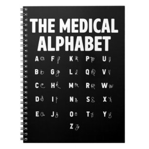 Caderno Espiral Médicos Alfabetizam Enfermeira Enfermeira Engraçad