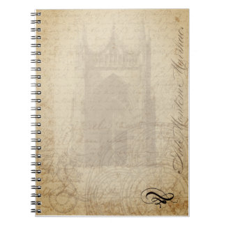 Caderno Espiral Medieval Letterhead - Palimpsest