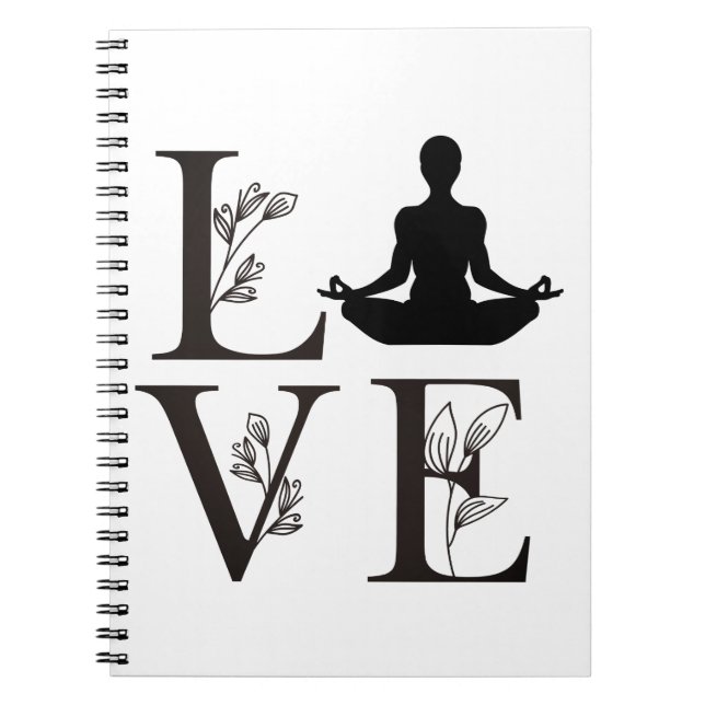 Caderno Espiral Meditação de Amor (Frente)