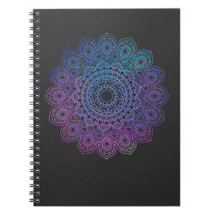 Caderno Espiral Meditação de Chakra para a cicatrização espiri