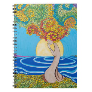 Caderno Espiral Meditação de passeio