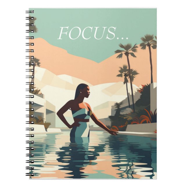 CADERNO ESPIRAL MEDITAÇÃO Nº 1 DIÁRIO (Frente)