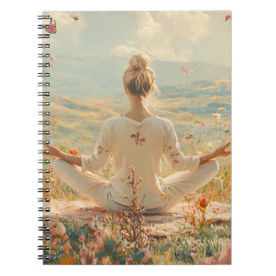 Caderno Espiral Meditação Serena ao Nascer do Sol (5)