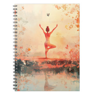 Caderno Espiral Meditação Serena ao Nascer do Sol (7)