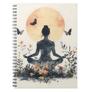 Caderno Espiral Meditação Serena ao Nascer do Sol (8)