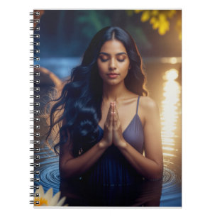 CADERNO ESPIRAL MEDITAÇÃO - YOGA - BEM-ESTAR - CARPE DIEM