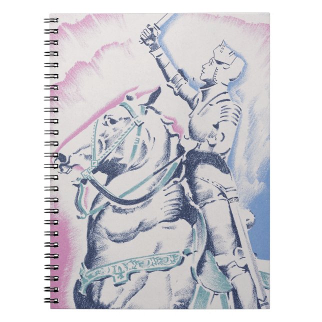 Caderno Espiral Medival Knight (Frente)