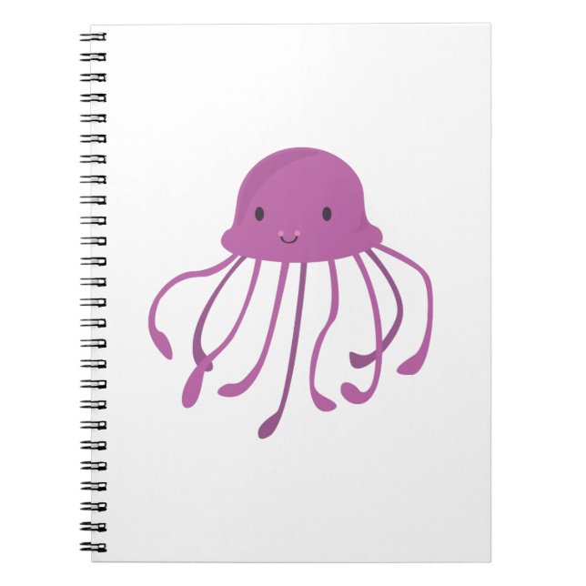 Caderno Espiral Medusas (Frente)
