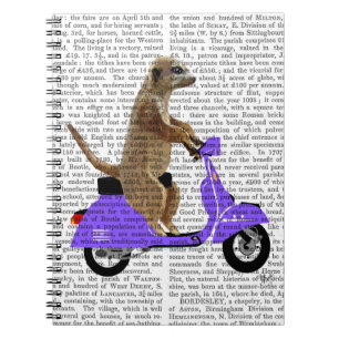 Caderno Espiral Meerkat em Lilac Moped