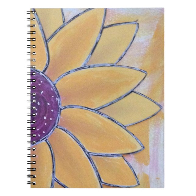 Caderno Espiral Meia-Flor  (Frente)