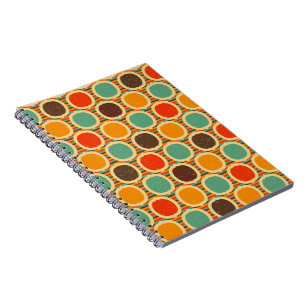 Caderno Espiral Meio século moderno geométrico 5