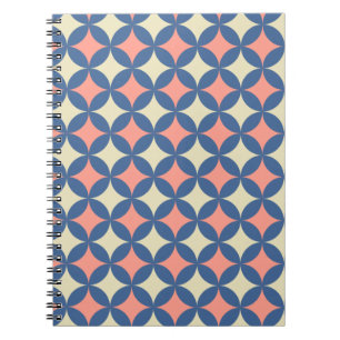 Caderno Espiral Meios séculos Retrovisores Círculos Modernos