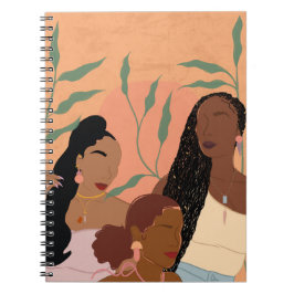 Caderno Espiral Melanin Vibes
