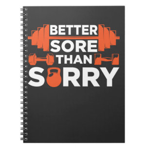 Caderno Espiral Melhor armazenamento do que lamentar o trabalho do