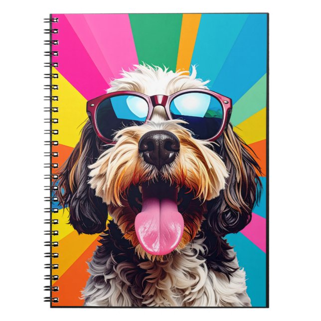 Caderno Espiral Melhor cachorro (Frente)