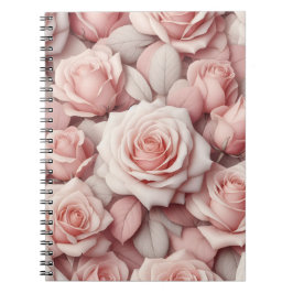 Caderno Espiral Melhor em Rosas Rosadas