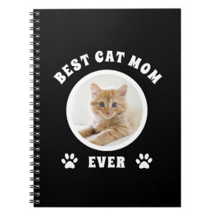 Caderno Espiral Melhor Foto Personalizada Da Cat Mãe De Todos Os D