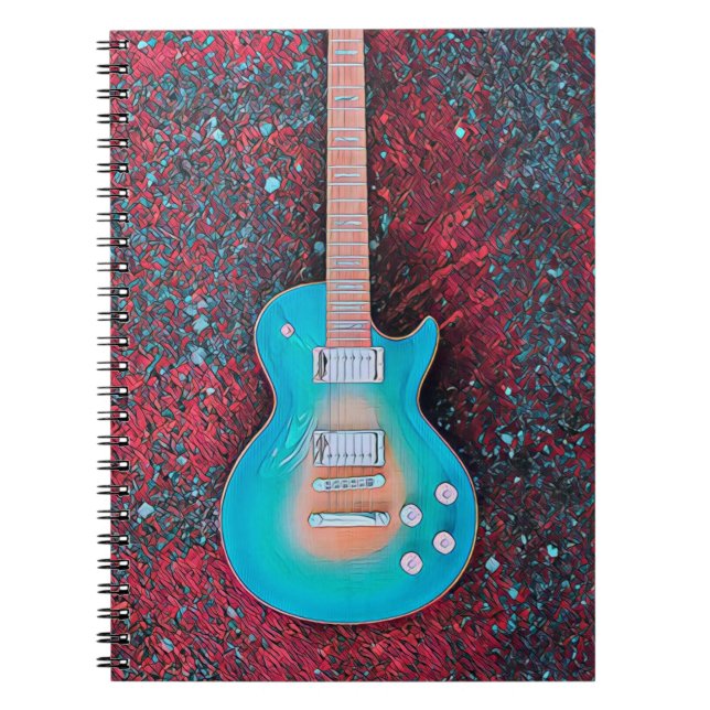 Caderno Espiral Melhor guitarrista de sempre (Frente)