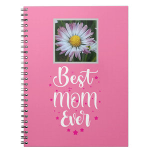 Caderno Espiral Melhor Mãe De Sempre, Bonita Daisy