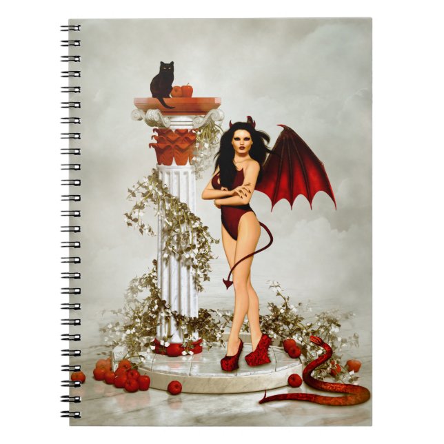 Caderno Espiral Melhor O Diabo Que Você Conhece (Frente)