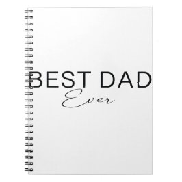 Caderno Espiral melhor pai do mundo