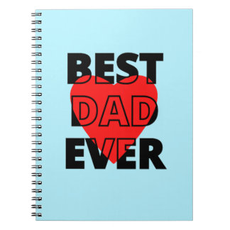 Caderno Espiral Melhor Pai Nunca