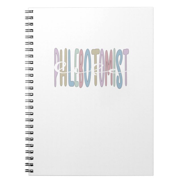 Caderno Espiral Melhor Phlebotomist Life Phlebotomy (Frente)