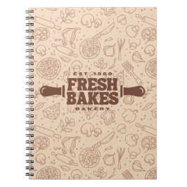 Caderno Espiral Melhor Pizza Moderna da Cidade Profissional