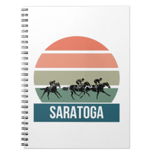 Caderno Espiral Melhor presente de design de pista de corrida Sara