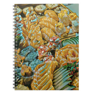 Caderno Espiral Melhor presente para amante Sushi
