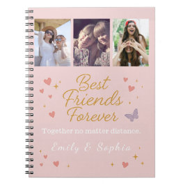 Caderno Espiral Melhores Amigos Para Sempre –Caderno de Fotos Espi