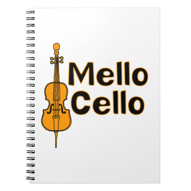 Caderno Espiral Mellow Cello (Frente)