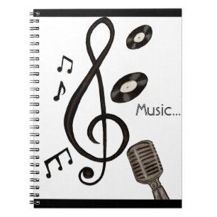 Caderno Espiral Melómano